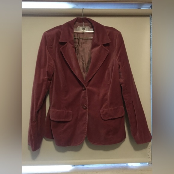 Pink Suede Blazer - Picture 3 of 8